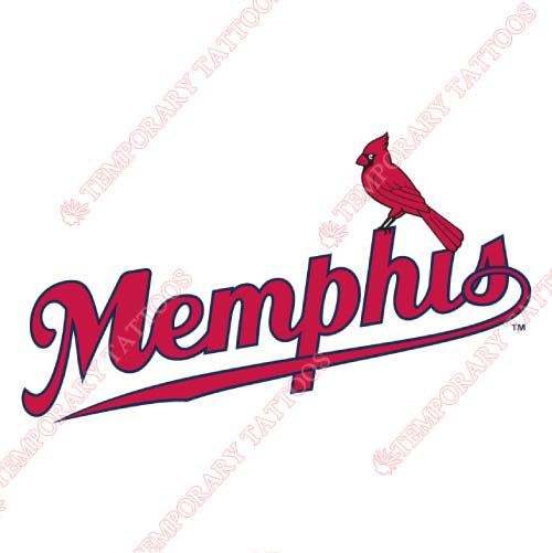 Memphis Redbirds Customize Temporary Tattoos Stickers NO.8179